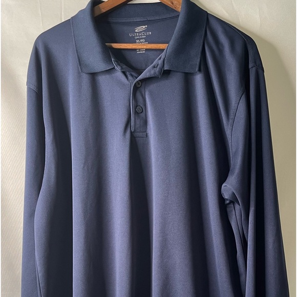 Men’s Ultra Club XL/TG Blue long sleeves cool & dry - Picture 1 of 5